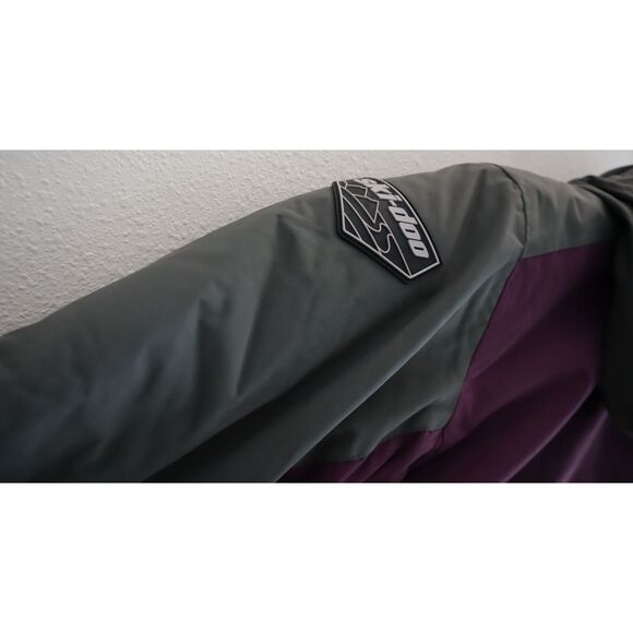 Ski-Doo Teens' Sz 8 Deep Purple Particle Waterproof Winter Snow Jacket - Picture 8 of 16